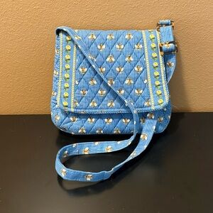 VERA BRADLEY Rare Vintage Bees Crossbody